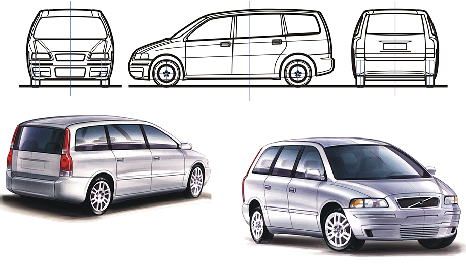 VOLVO FAMILY VAN 2002