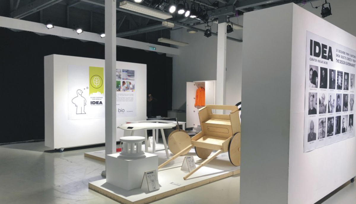 IDEA – The Design Supermarket display