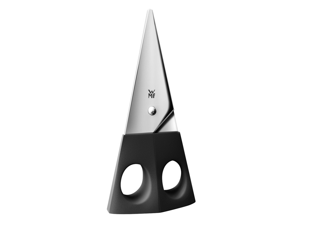 WMF Herb Scissors standing upright on their handle