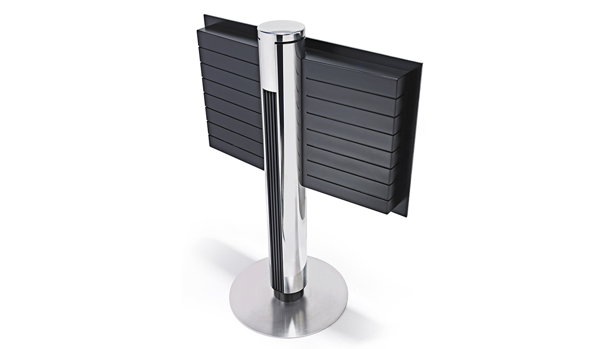 Beovision 2004 freestanding television, angled view