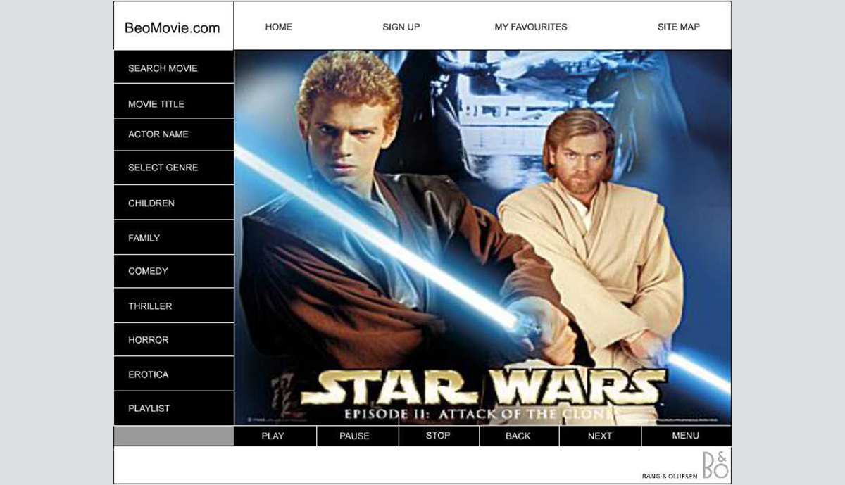 Beomovie.com streaming movie platform interface