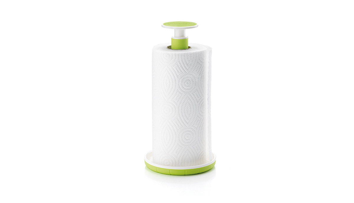 Guzzini Push&Block kitchen paper holder standing upright
